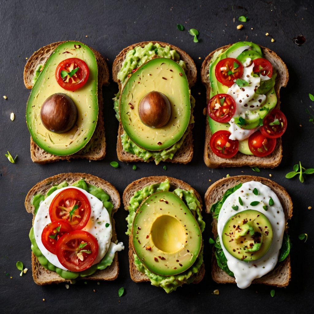 Health-Focused Avocado Toast Variations