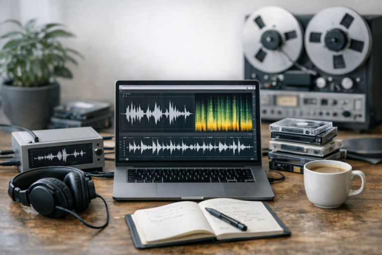 Audio Digitization with AI: From Speech & Archives to Data