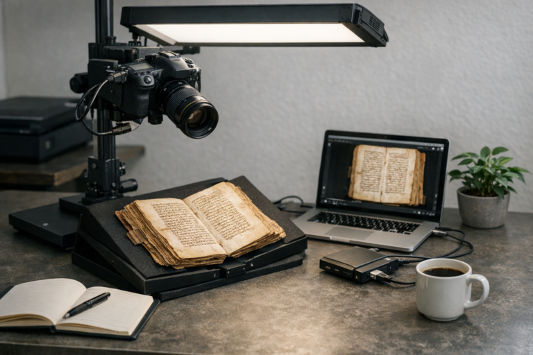 Video Digitization Ancient Manuscripts Workflow Tools & Tips