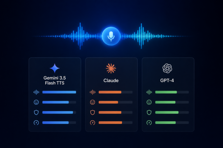Gemini 3.5 Flash TTS: Voice Synthesis Benchmark vs Claude & GPT-4
