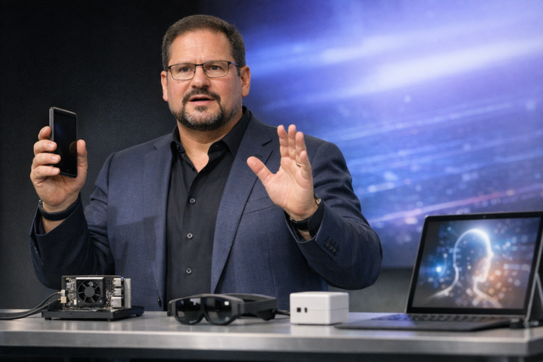 Qualcomm CEO Cristiano Amon Spoke at Computex, Framing 2026