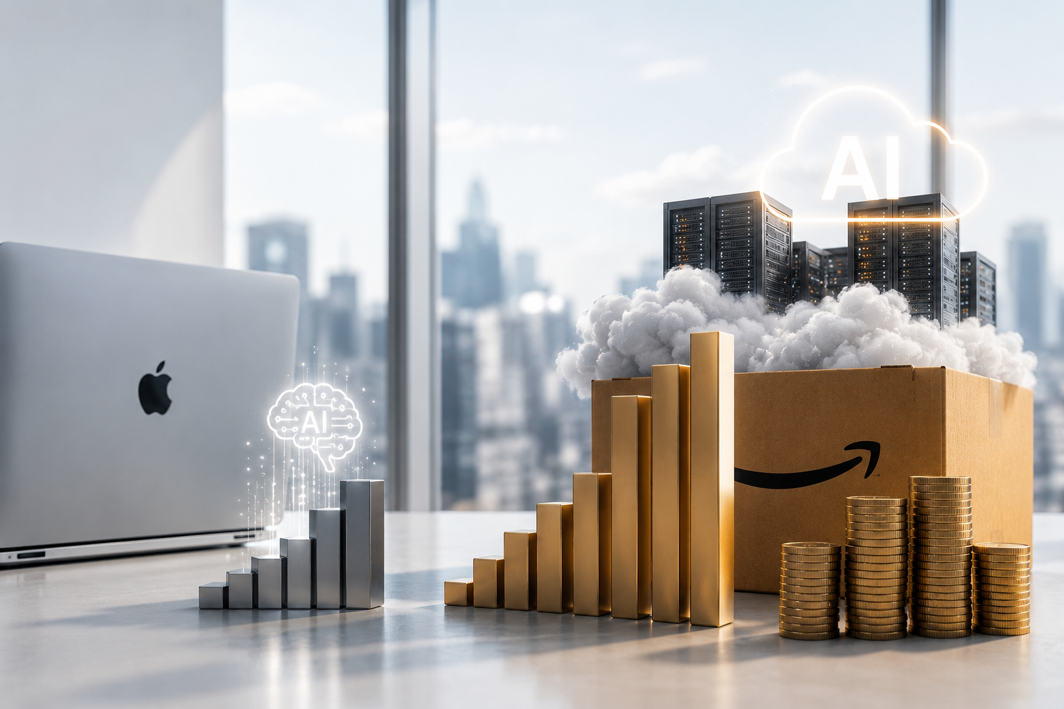 Apple Amazon AI spending