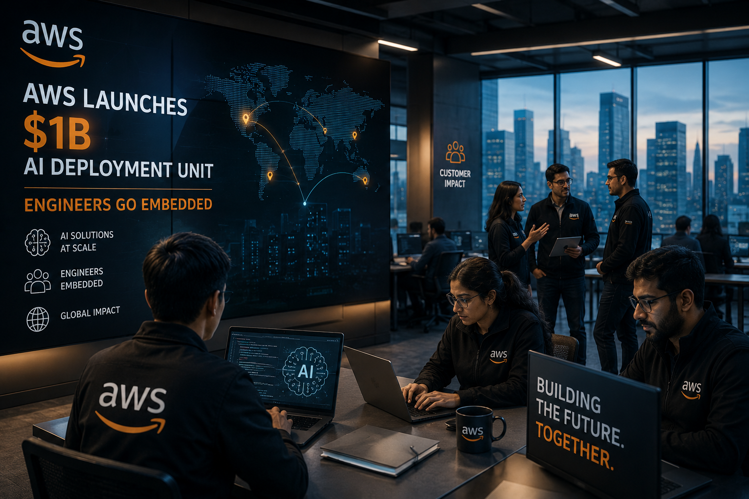 AWS Launches $1B AI Deployment Unit