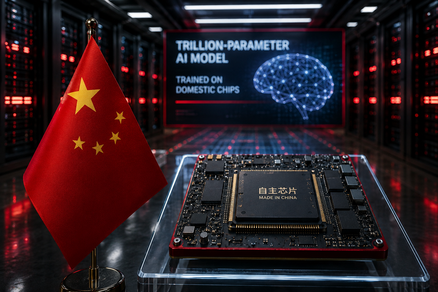 Why China Training a Trillion-Parameter Model on Domestic Chips Changes Everything