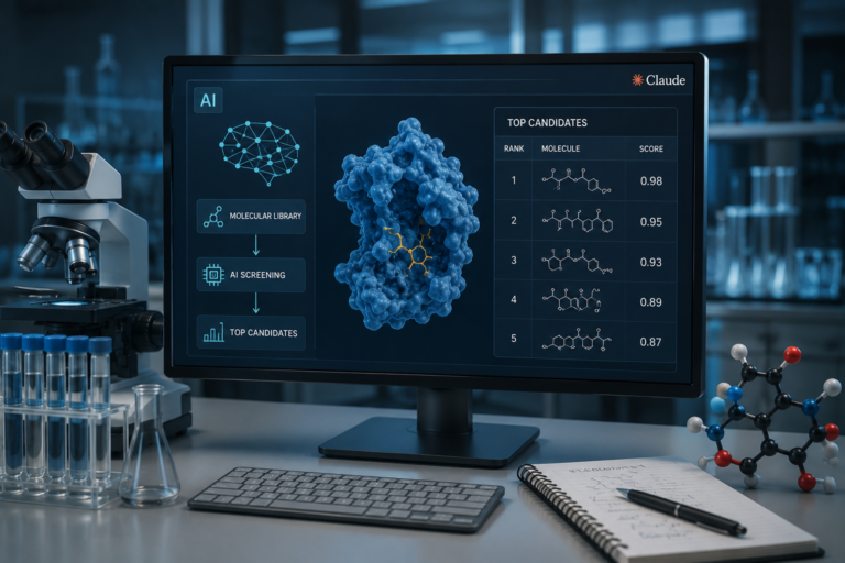 Claude for Drug Discovery: How AI Accelerates Molecular Screening With Claude