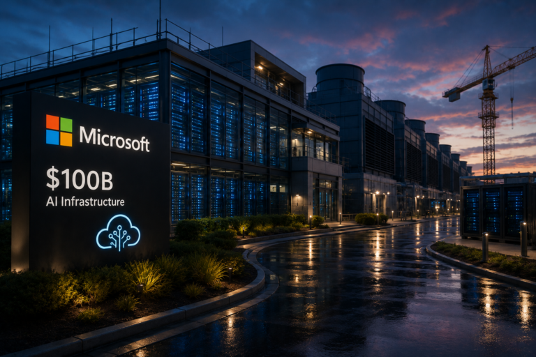 Microsoft Frontier Company: Microsoft’s $100B AI Infrastructure Bet and the Compute Arms Race