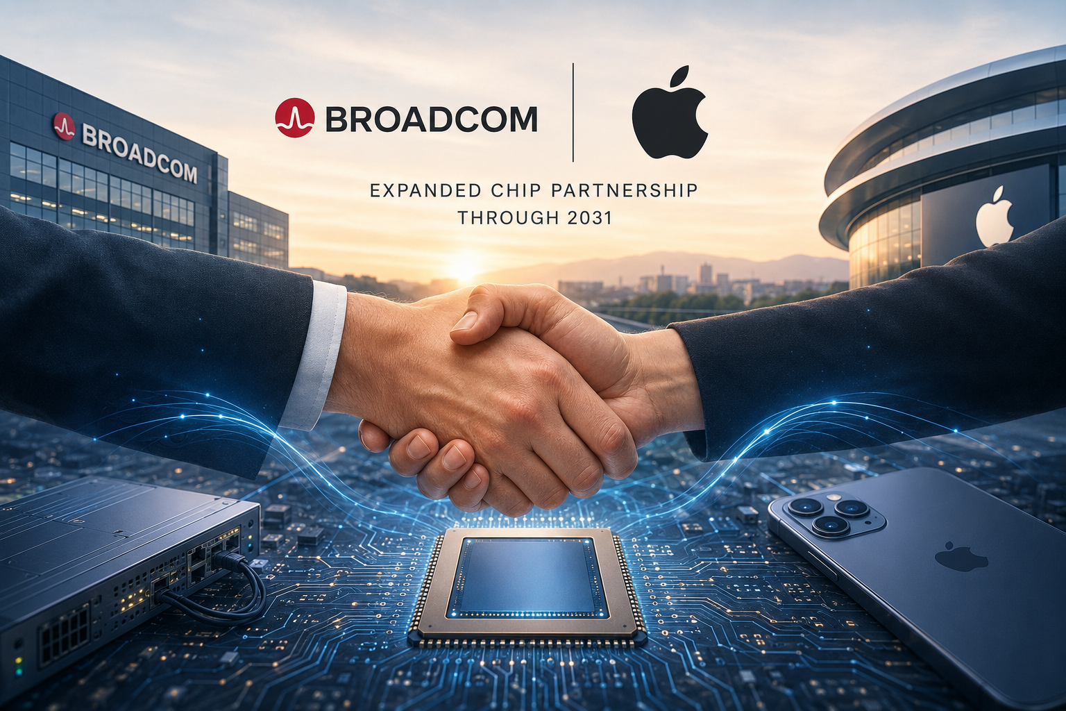 Broadcom and Apple Expanded Their Chip Partnership Through 2031