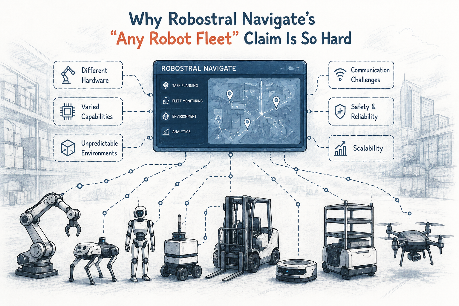 Why Robostral Navigate's 'Any Robot Fleet' Claim Is So Hard